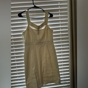 Anthropologie White Dresss